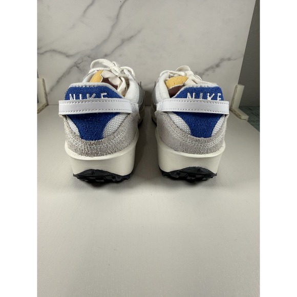 Size 6.5 - Nike Waffle Debut Vintage White Game Royal Women's NWOT DX2931-400 - Picture 6 of 10